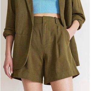 Apiece Apart Francoise Olive Shorts NWT Size 2